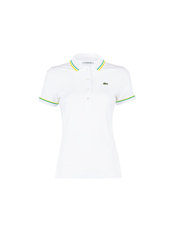 Lacoste Lacoste Polo DF9599-FWI Bianco Regular Fit