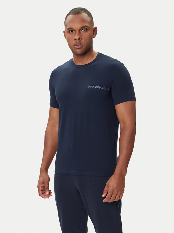 Emporio Armani Underwear Bluza EM000653 AF14976 UB102 Granatowy Regular Fit