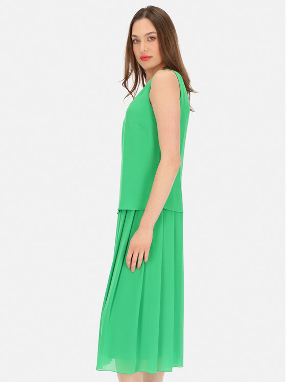 L’AF L’AF Bluzka Taliana Zielony Regular Fit