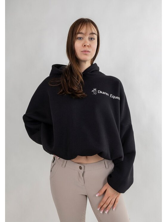 DKaren Sport DKaren Sport Bluza Eq27 Czarny Classic Fit