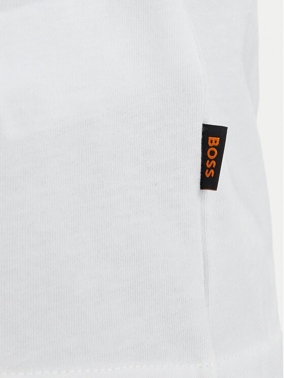 BOSS BOSS T-Shirt Creature 50561861 Creme Regular Fit