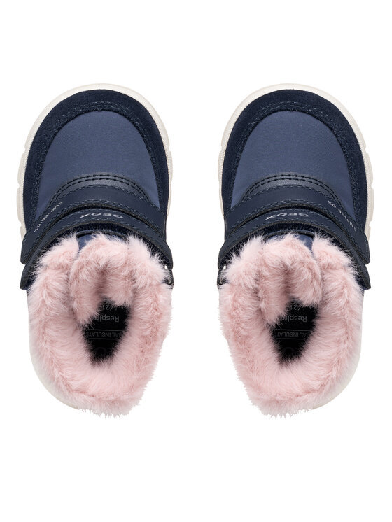 Geox Geox Cizme de zăpadă B Willaboom Girl B Abx B665AA 0FU22 CF4A8 S Bleumarin