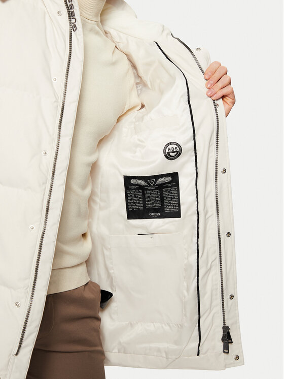 Guess Guess Пуховик M4BL53 WG7X2 Écru Regular Fit