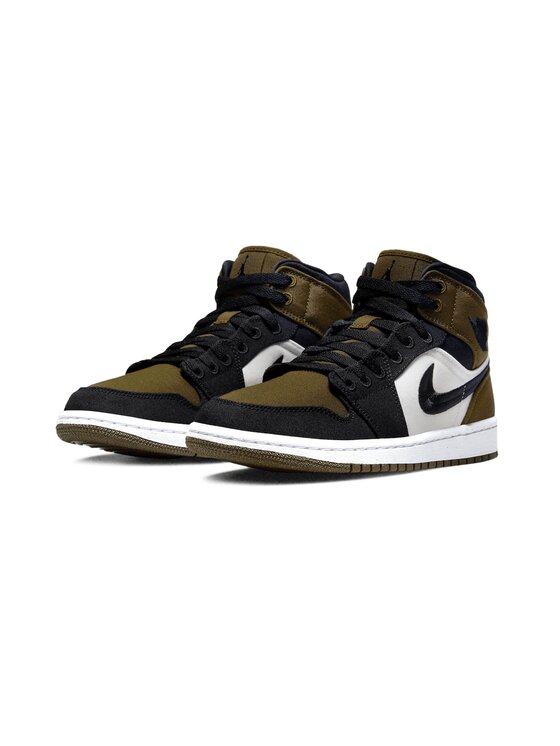 Nike Nike Sneakersy Air Jordan 1 Mid Light Olive Hnědá