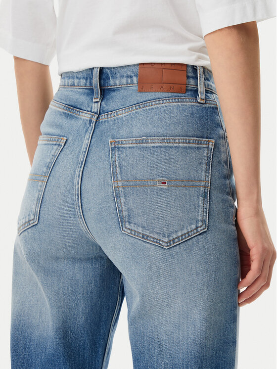 Tommy Jeans Tommy Jeans Džínsy Layla DW0DW19772 Modrá Straight Fit