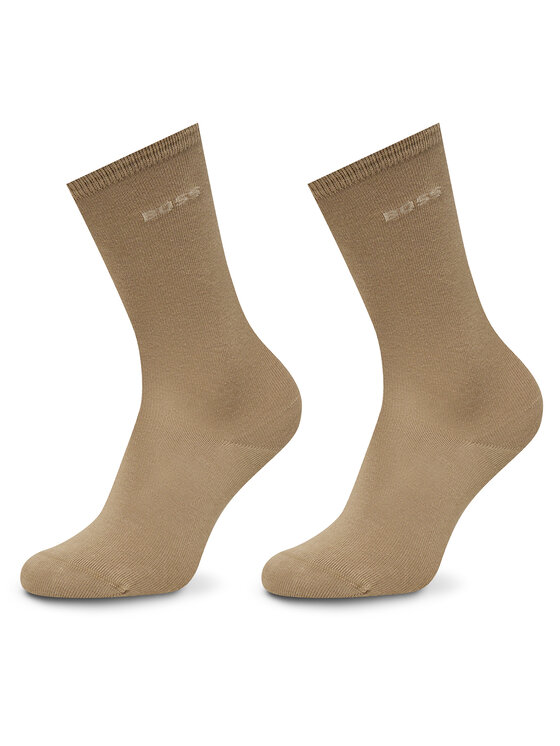 Zestaw 2 par wysokich skarpet unisex BOSS