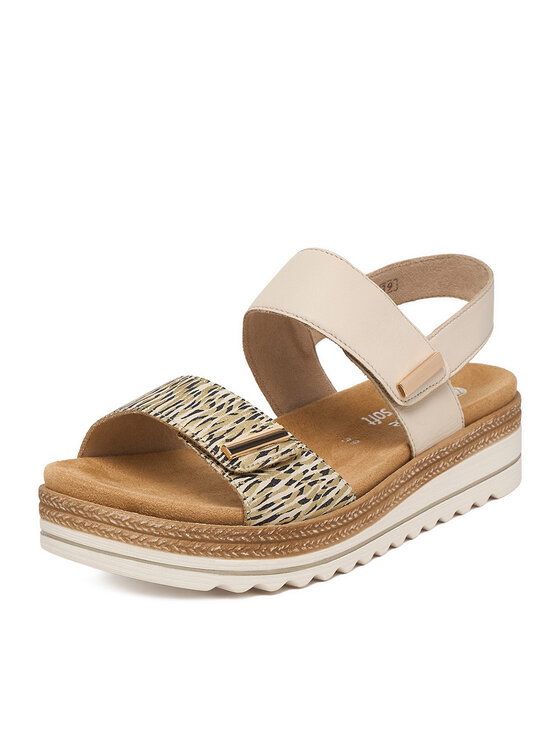 Remonte Remonte Sandalen CEO-D0Q59-60 Beige