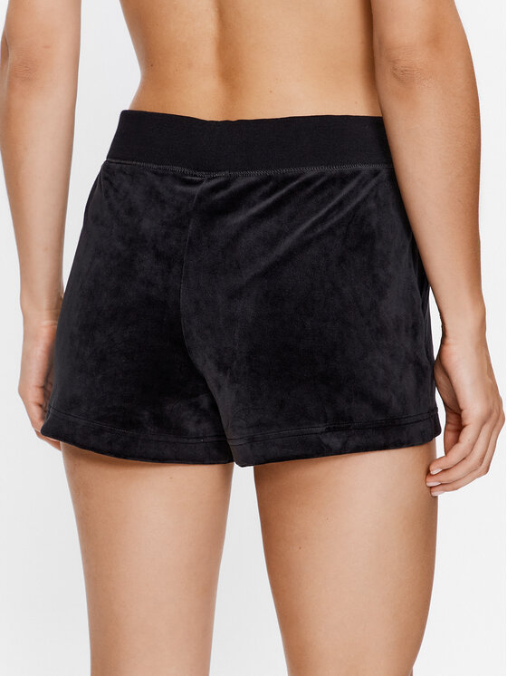Juicy Couture Juicy Couture Спортивні шорти Eve JCCH121001 Чорний Slim Fit