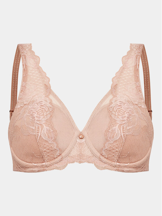 Triumph Triumph Nedrček s kostjo Wild Peony Florale 10209627 Roza