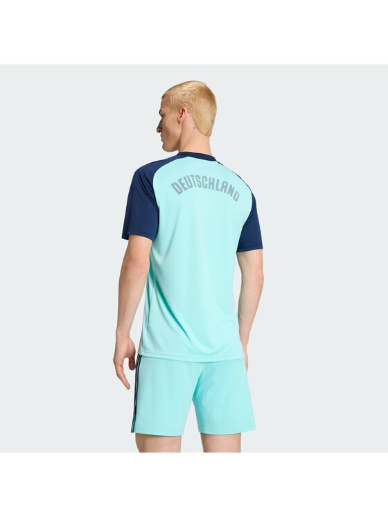 adidas adidas Koszulka techniczna 162091 Turkusowy Slim Fit