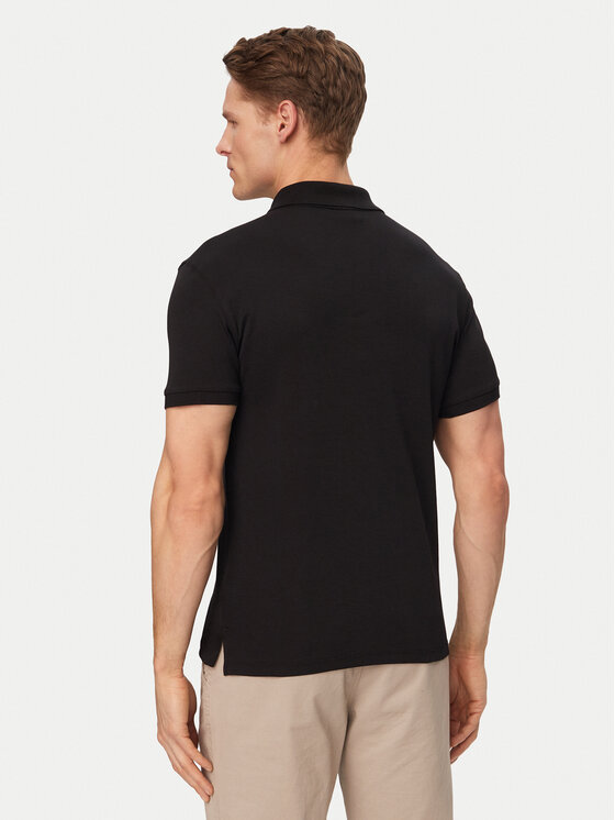 Calvin Klein Calvin Klein Tricou polo LV04LE255G Negru Slim Fit