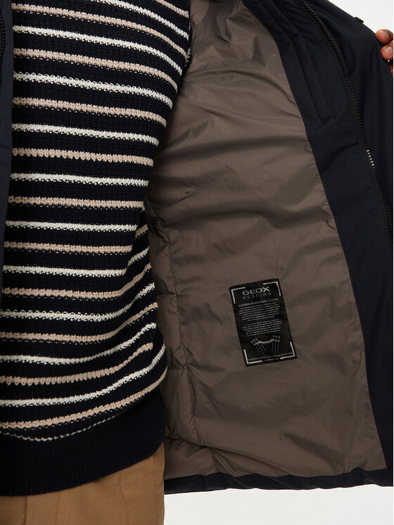 Geox Geox Winterjacke Sapienza M4628K TC188 F1726 Dunkelblau Regular Fit