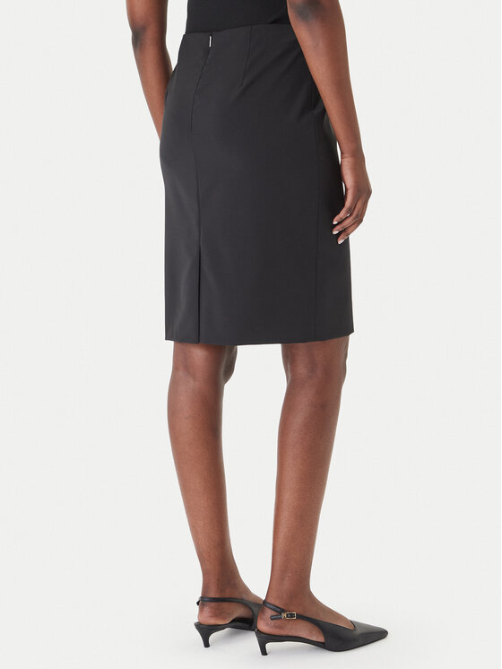 BOSS Boss Ceruzaszoknya Vileah 50490036 Fekete Slim Fit