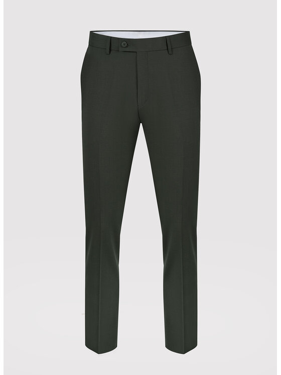 Pako Lorente Pako Lorente Spodnie garniturowe P23SF-6G-013 Zielony Slim Fit