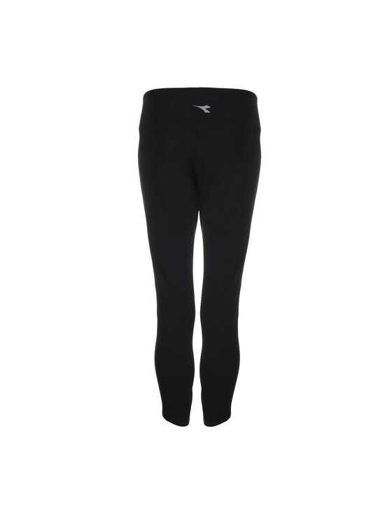 Diadora Diadora Legginsy L. 7/8 STC LEGGINGS BE ONE W Czarny Fitted Fit