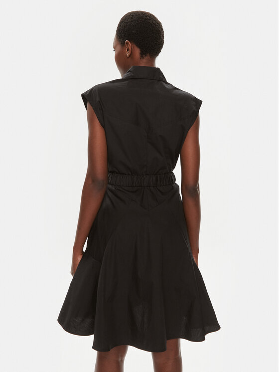 PINKO Pinko Sukienka koszulowa Anaceta 103111 A1P4 Czarny Regular Fit