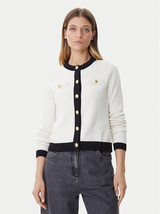 Vero Moda Vero Moda Kardigán Oli 10336384 Bézs Regular Fit