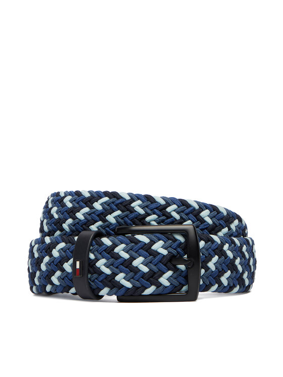 Tommy Hilfiger Tommy Hilfiger Cintura da uomo AM0AM14278 Blu scuro