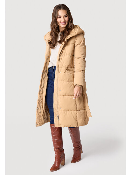 QUIOSQUE QUIOSQUE Kabát QUIOSQUE 9VS001142 Béžová Regular Fit