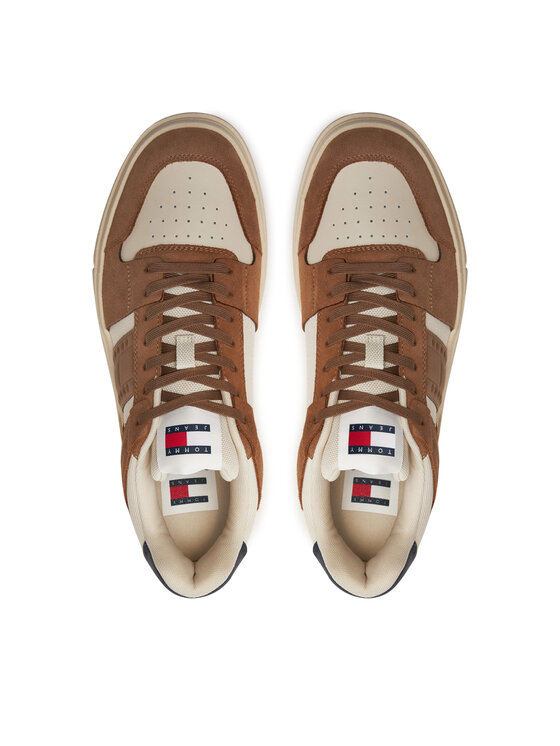 Tommy Jeans Tommy Jeans Tenisice EM0EM01457 Smeđa