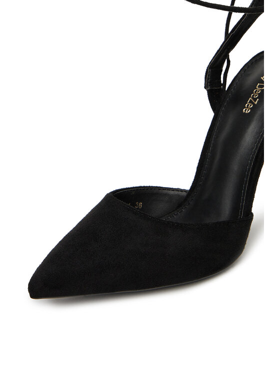 DeeZee DeeZee Pantofi cu toc subțire AB-1439-1 Negru