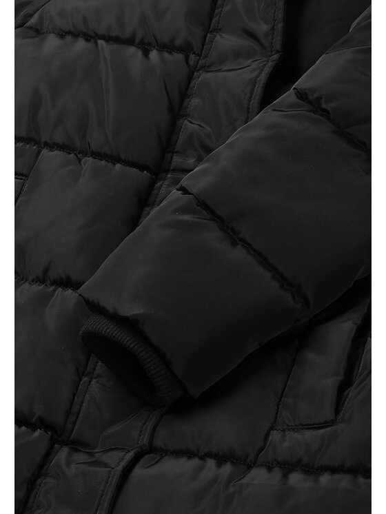 minoti minoti Kurtka zimowa 32COAT185 Czarny Longline Fit