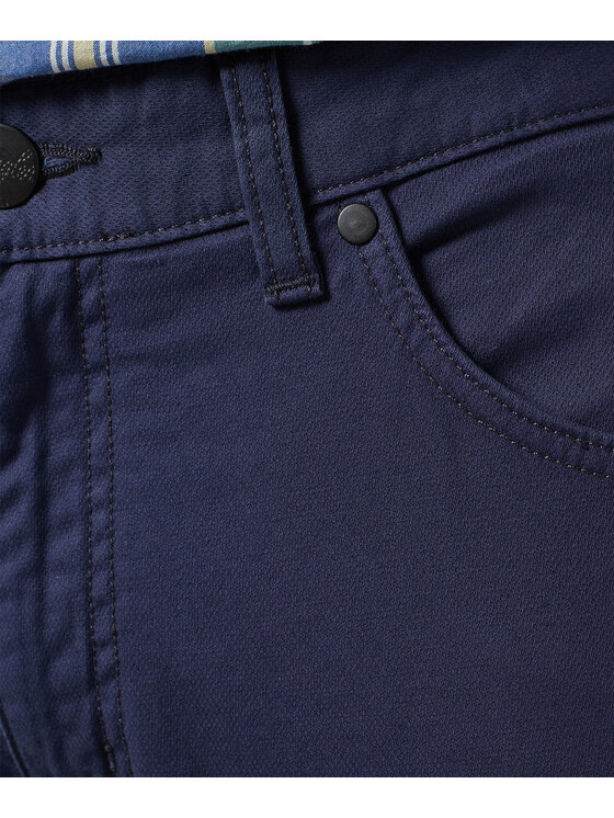 Wrangler Wrangler Spodnie materiałowe 112350802 Granatowy Regular Fit