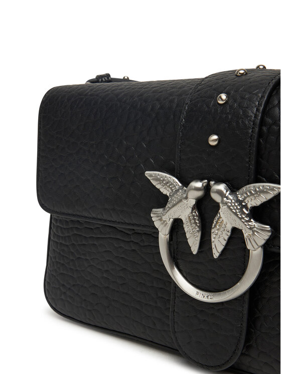 PINKO PINKO Handtasche Love One Classic Slouchy Fl Al 25-26 PLTT 104524 A2JU Schwarz