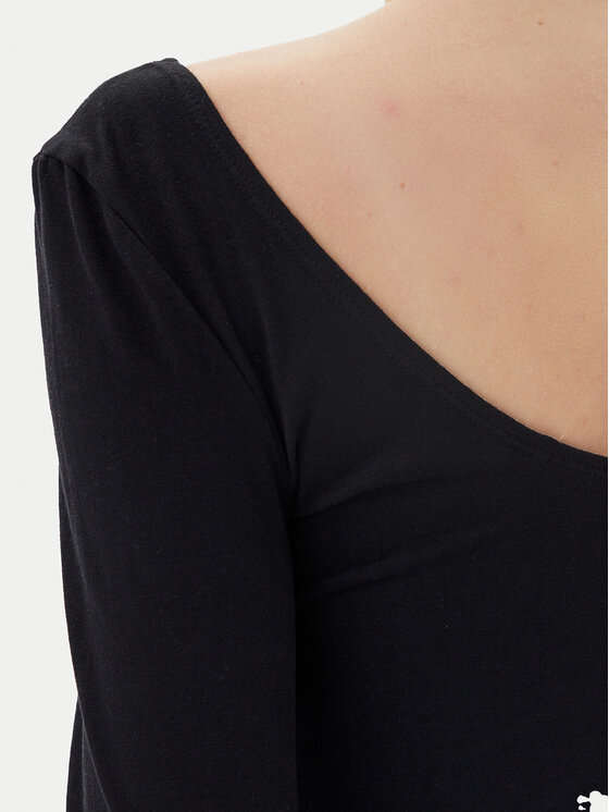 Guess Guess Боди O5RM08 KBBU1 Черен Slim Fit
