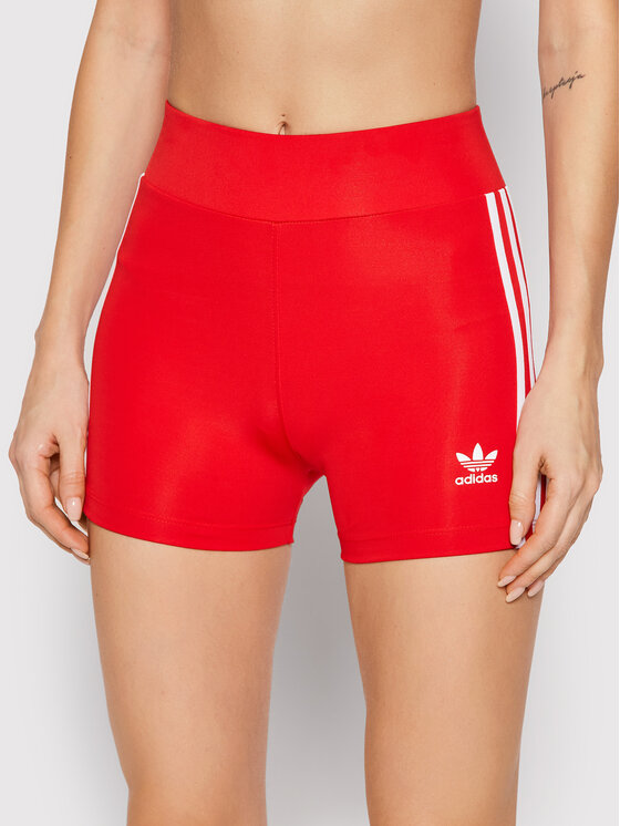 adidas adidas Spordišortsid adicolor Classics Traceble HC1958 Punane Slim Fit