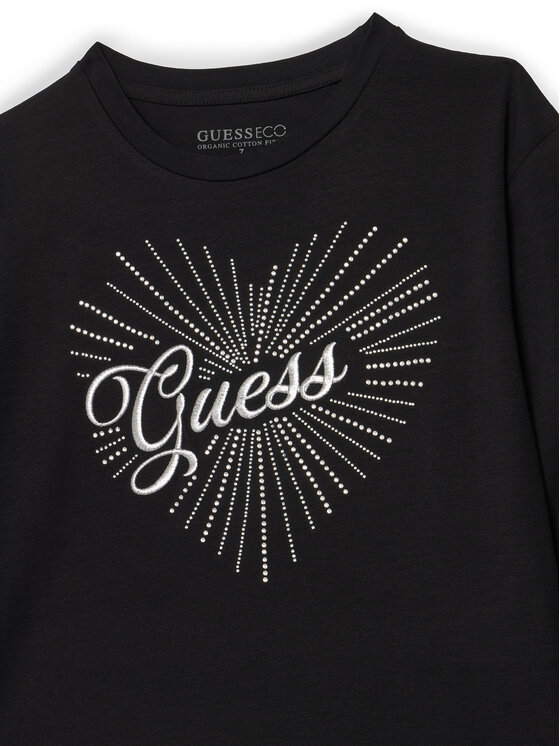 Guess Guess Blúzka J5BI35 J1314 Čierna Relaxed Fit