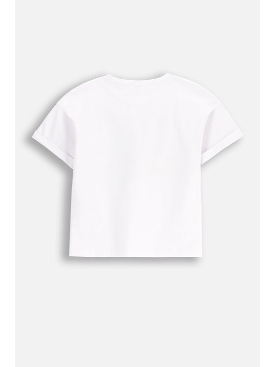 Coccodrillo Coccodrillo T-Shirt WC5143201CGK-001 Biały Regular Fit