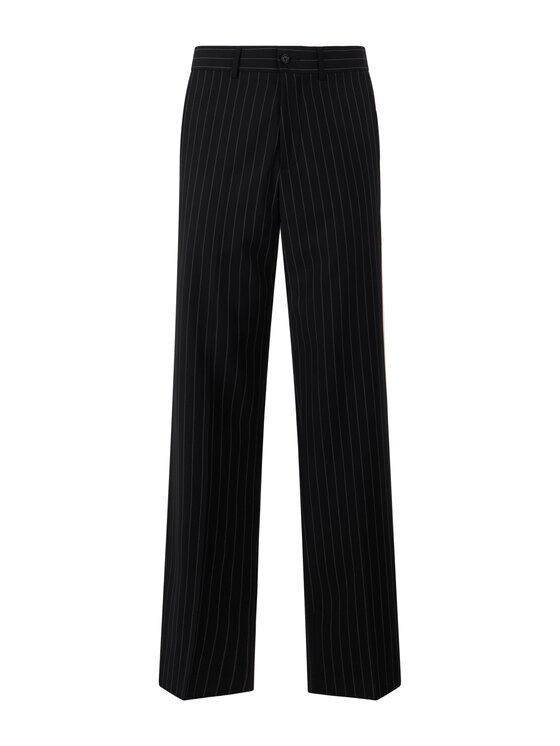 PHILIPP PLEIN PHILIPP PLEIN Kalhoty z materiálu 31281 Černá Regular Fit