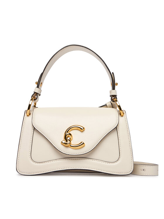 Coccinelle Coccinelle Дамска чанта SSK Coccinelle C-ME Calf E1 SSK 18 04 01 Екрю