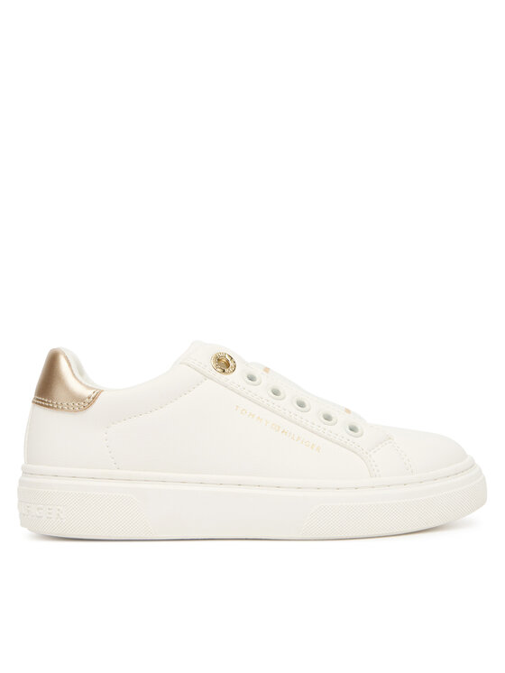Tommy Hilfiger Tommy Hilfiger Sneakersy Low Cut Sneaker T3A9-33983-1355 S Biały