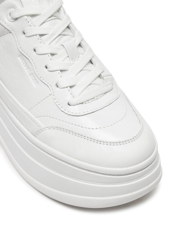 MICHAEL Michael Kors MICHAEL Michael Kors Sneakersy Hayes Lace Up 43R5HAFS3L Biały
