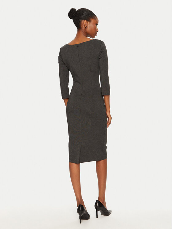 Rinascimento Rinascimento Ежедневна рокля CFC0122084003 Сив Regular Fit