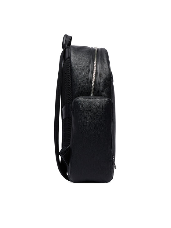 Tommy Hilfiger Tommy Hilfiger Rucksack Th Business Leather Backpack AM0AM14684 Schwarz