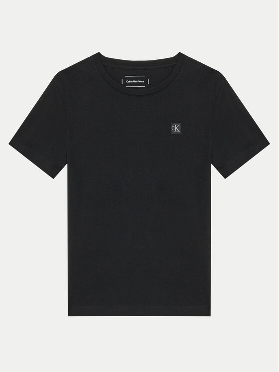 Calvin Klein Jeans T-Shirt IU0IU00543 Czarny Regular Fit