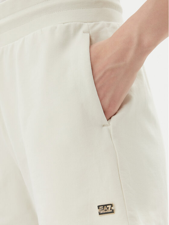 EA7 Emporio Armani EA7 Emporio Armani Pantaloni scurți sport 7W000079 AF13135 U1112 Bej Regular Fit