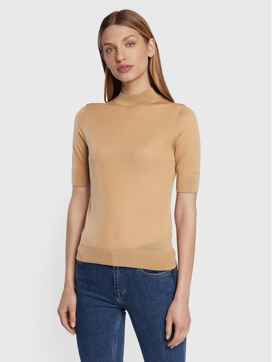 Maglione K20K204140 Marrone Slim Fit