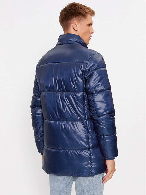 Guess Guess Žieminė striukė M3BL28 WFP50 Tamsiai mėlyna Regular Fit