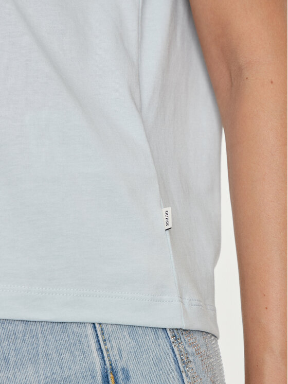 Guess Jeans Guess Jeans Футболка W4YI73 K8HM0 Голубий Regular Fit