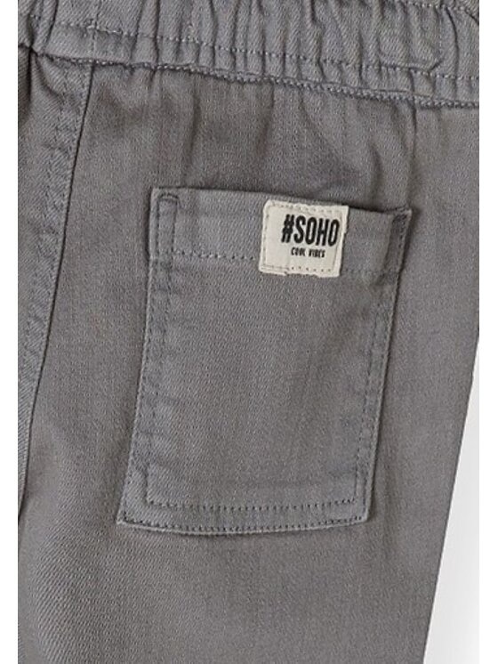 minoti minoti Spodnie materiałowe 33PANT200 Szary Regular Fit