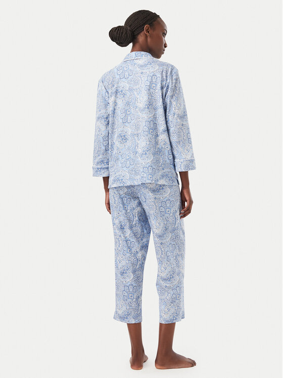 LAUREN RALPH LAUREN LAUREN RALPH LAUREN Піжама I819702 Світло-синій Regular Fit