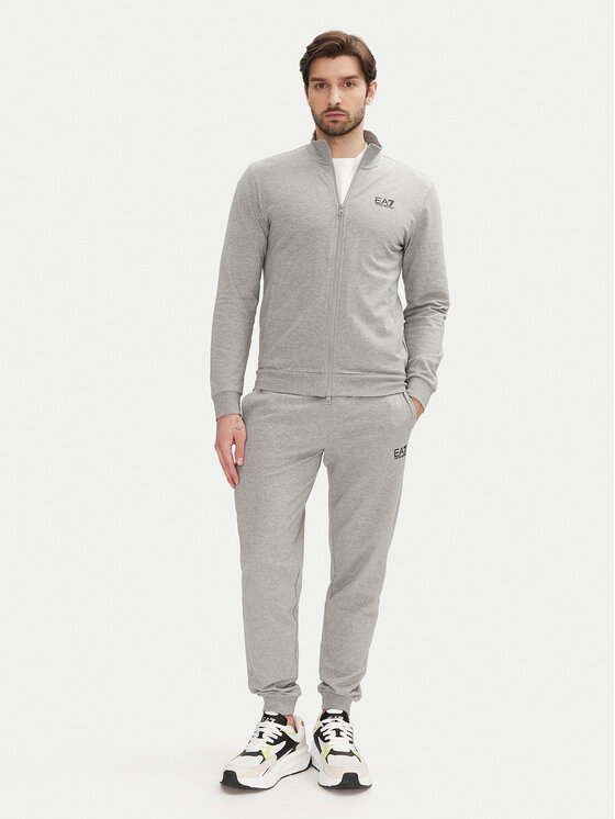 EA7 Emporio Armani EA7 Emporio Armani Spodnji del trenirke 8NPP66 PJVRZ 3905 Siva Slim Fit