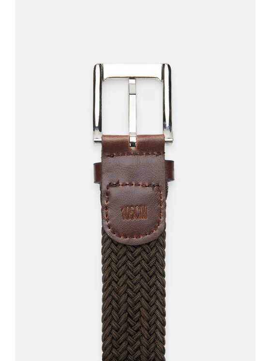 Lancerto Lancerto Pasek Męski Merano PS090123000032 Zielony