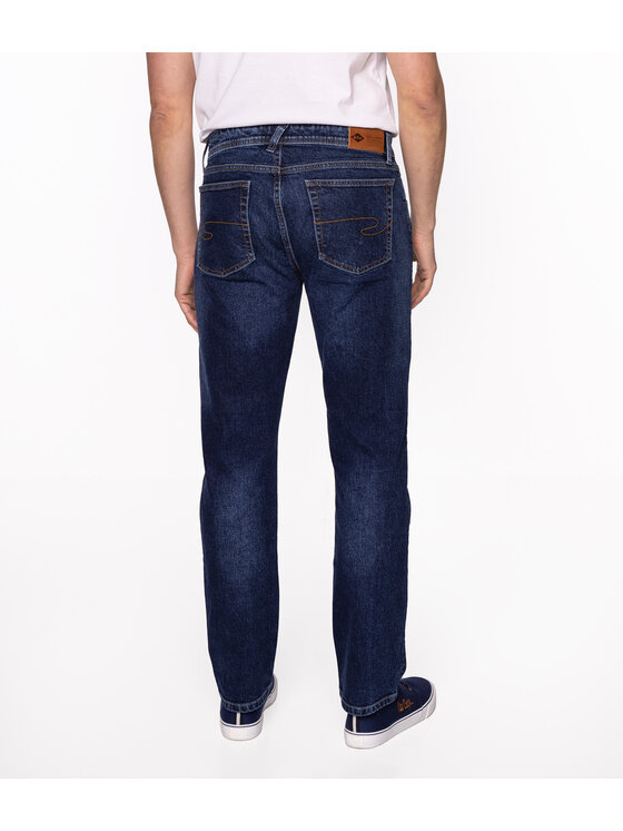 Lee Cooper Lee Cooper Jeansy HARRY 650 Granatowy Straight Leg