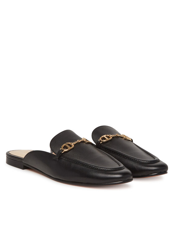 TWINSET TWINSET Şlapi 251TCP136 Negru