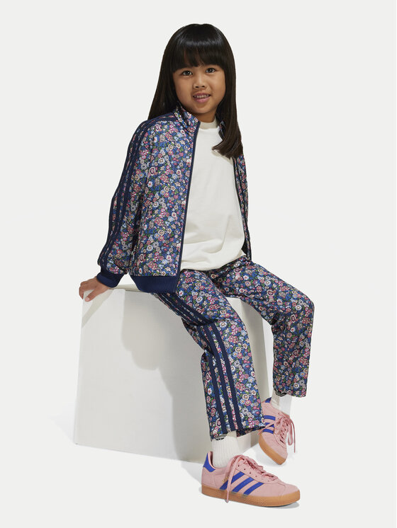 adidas adidas Treniņtērps Liberty London Firebird JC8898 Tumši zils Regular Fit